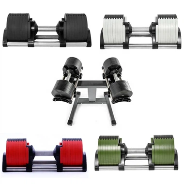 Dumbbells Addasadwy Ar gyfer Campfa Gartref